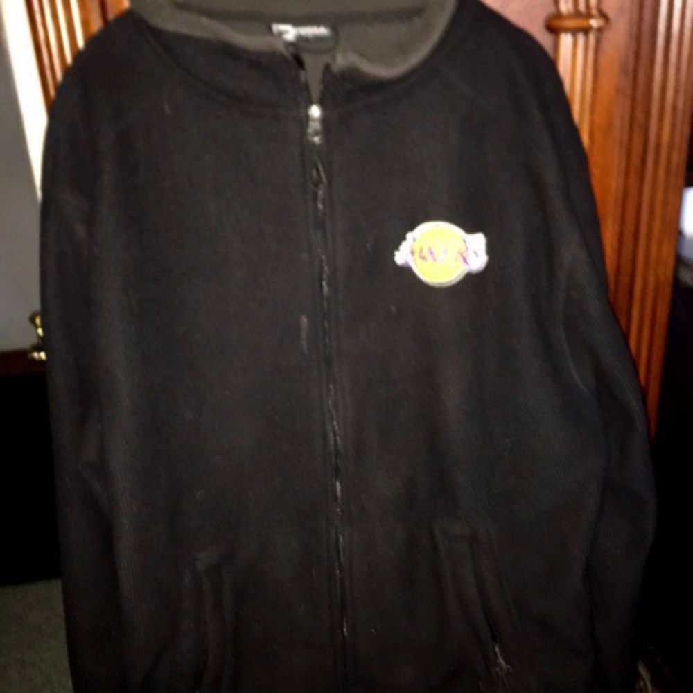 black exterior, grey interior      size:  Large, original Laker brand (FOSSA)